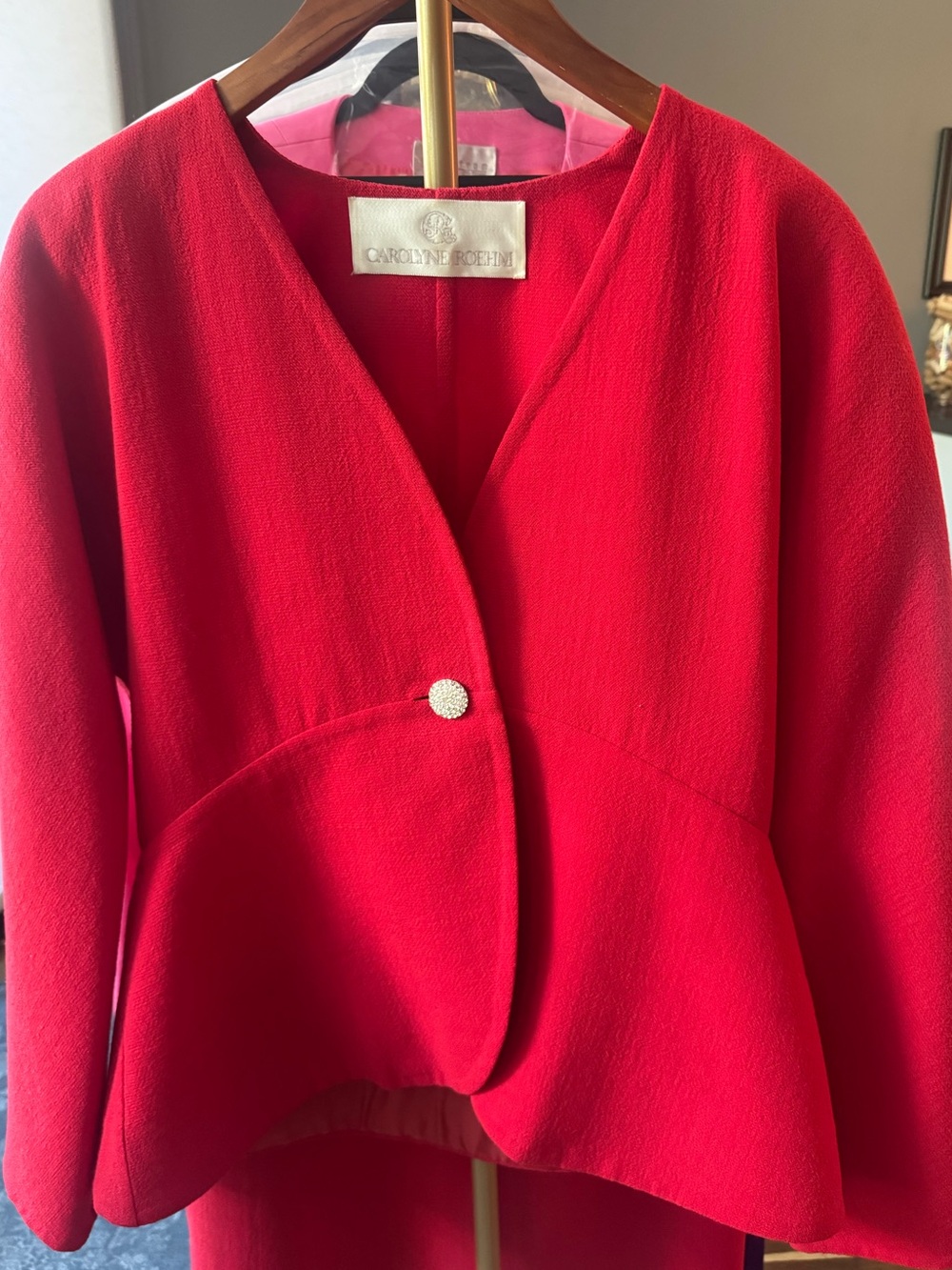 VINTAGE Couture. Women's Blazer/dress. Vintage 12 = prob. 10 today. Italian-made